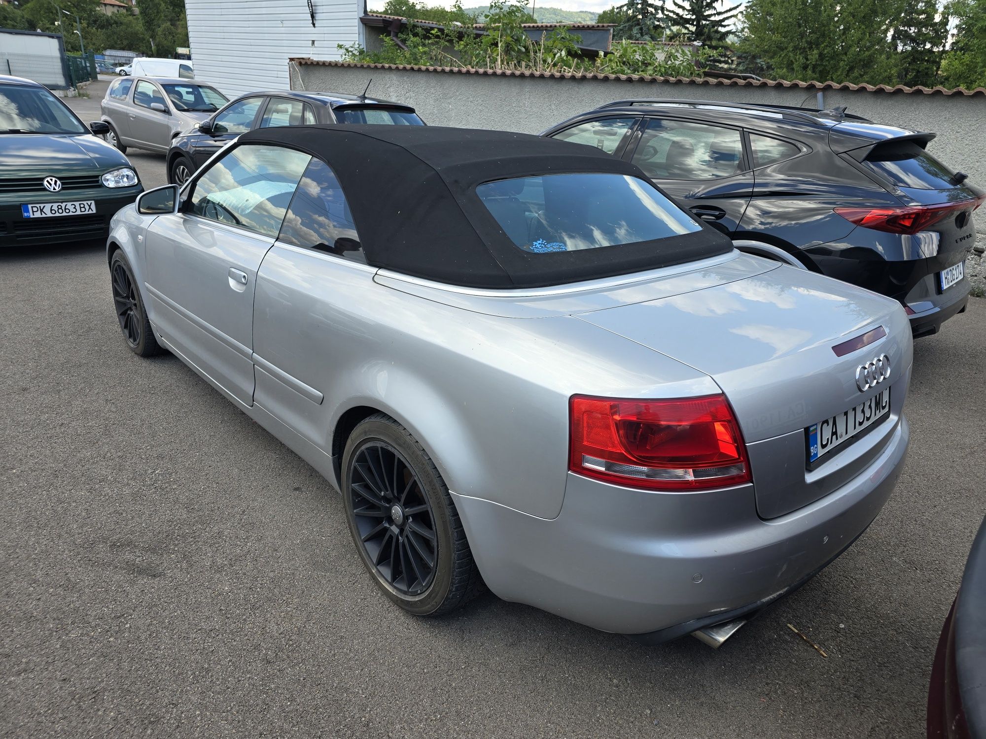 На части Audi a4 кабрио B6 2.5tdi/На части ауди а4 б6 2.5тди