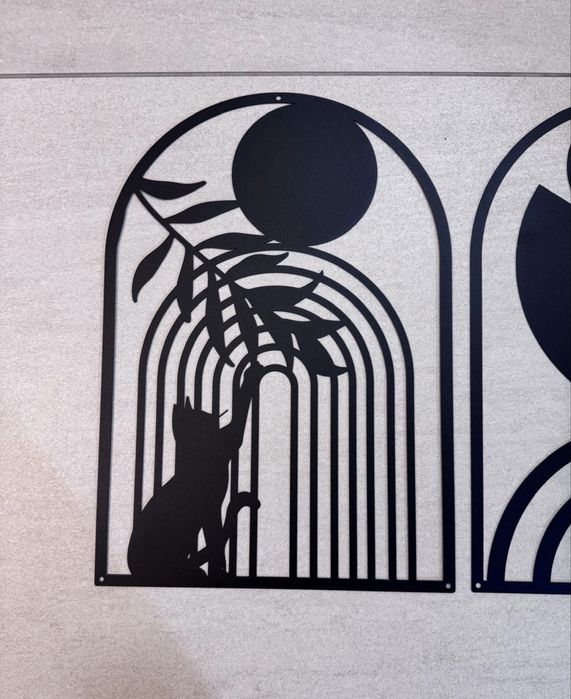 Panouri metalice decor set 3 buc