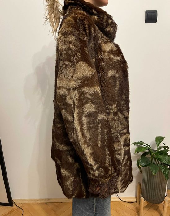 Haina de Blana Naturala Vulpe, Marime S-M