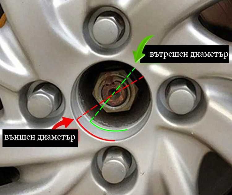 Капачки за джанти 55/60/52мм за Alfa Romeo Алфа Ромео декоративни тапи