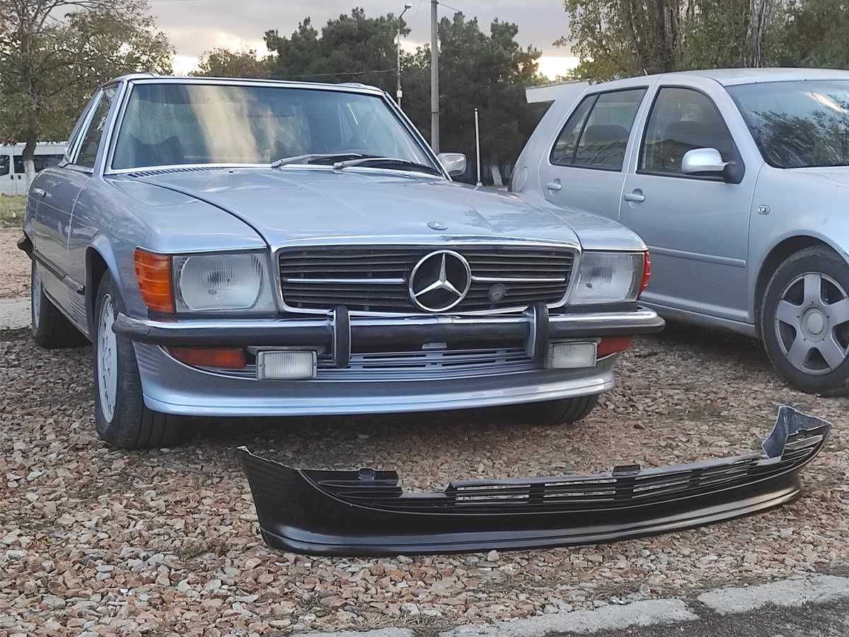 Спойлер за предна броня за MERCEDES SL R107 facelift