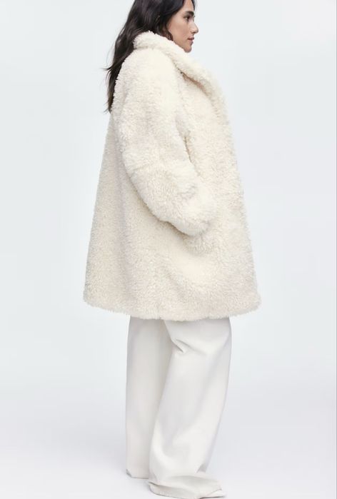 Палто тип teddy coat H&M