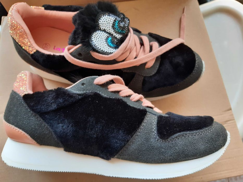 Нови Les Tropeziennes/ Pepe Jeans  ест.кожа бели обувки