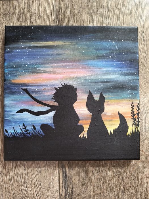 Ръчно рисувани акрилни картини