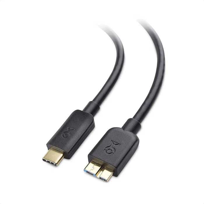 Кабель USB Type-C — Micro-B для внешнего жёсткого диска. Есть доставка