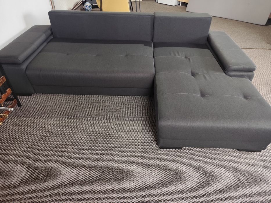 Colțar living negru