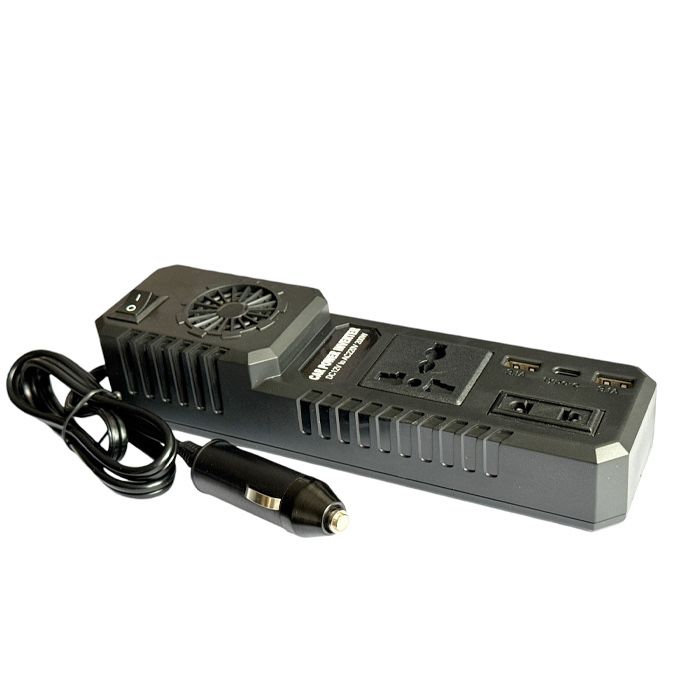 Преобразувател 12V/220V – 200W, автомобилен инвертор