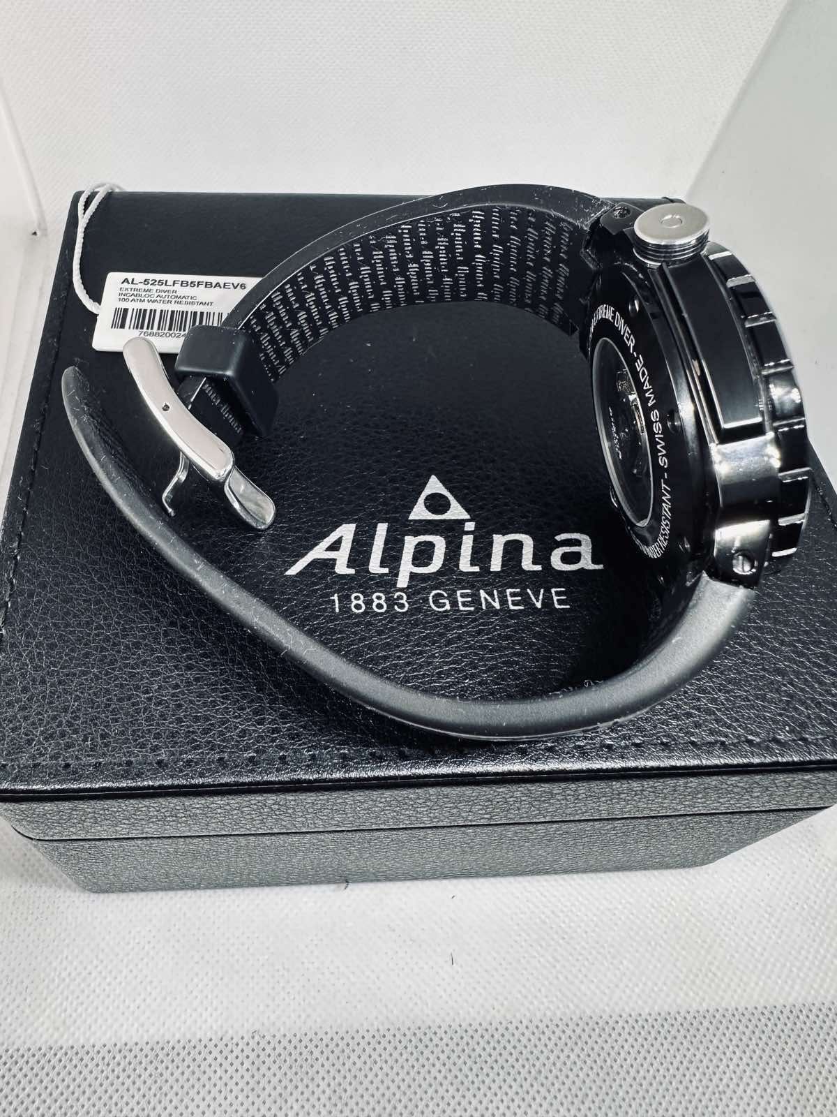 Alpina Extreme Diver 1000m Black Ocean Automatic