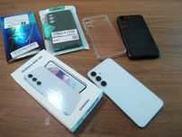 Samsung A55 - impecabil + accesorii huse, folie, incarcator
