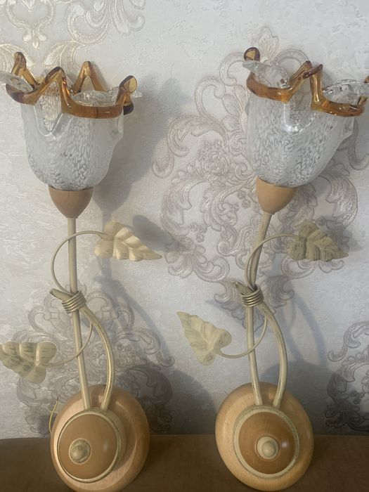 2 светильника настенные бра