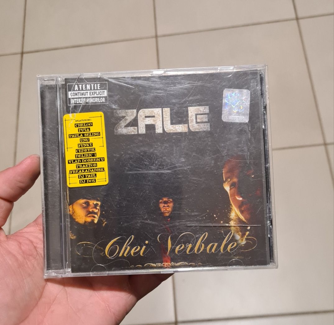 Zale - Chei Verbale CD Audio Muzica Hip Hop Romanesc Puya Cheloo Cedry