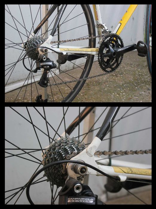 Cursiera B-twin Sport 3 marime 57 Carbon+ALU echip.Campagnolo
