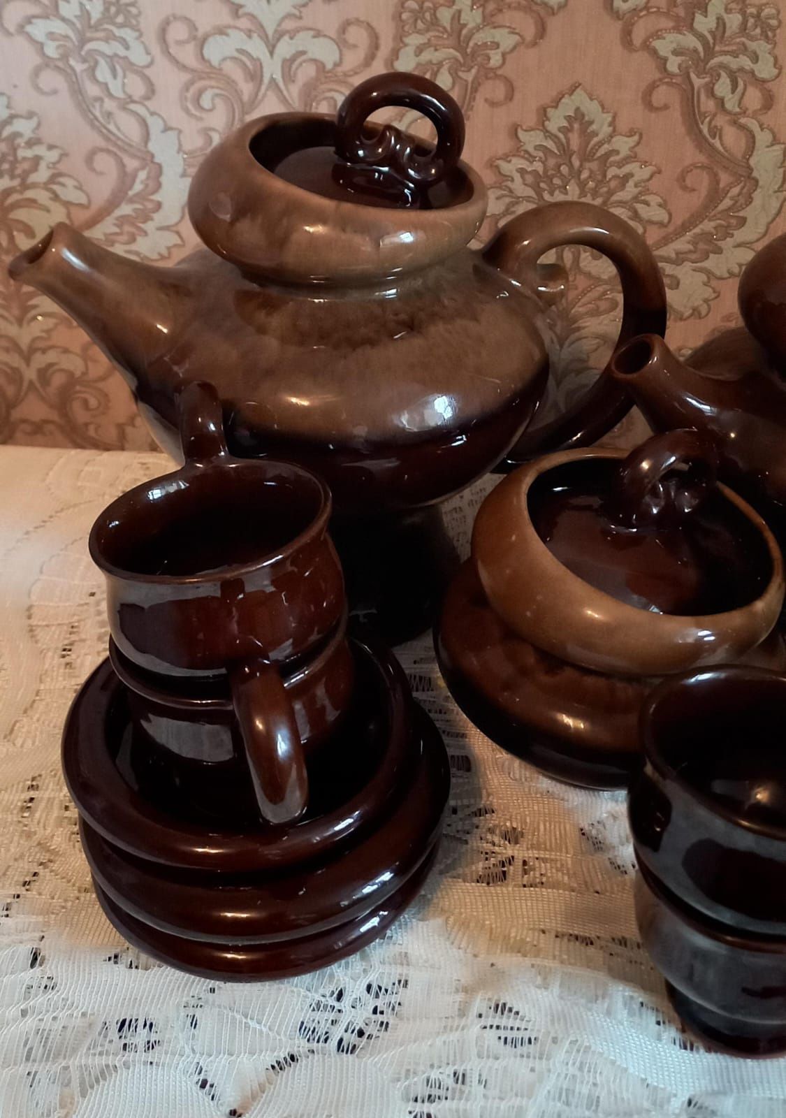 Сервиз керамика чайно-кофейный