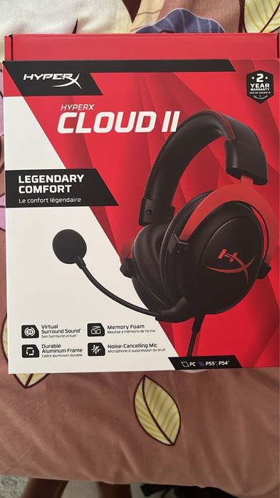 HyperX Cloud 2 черно-красный
