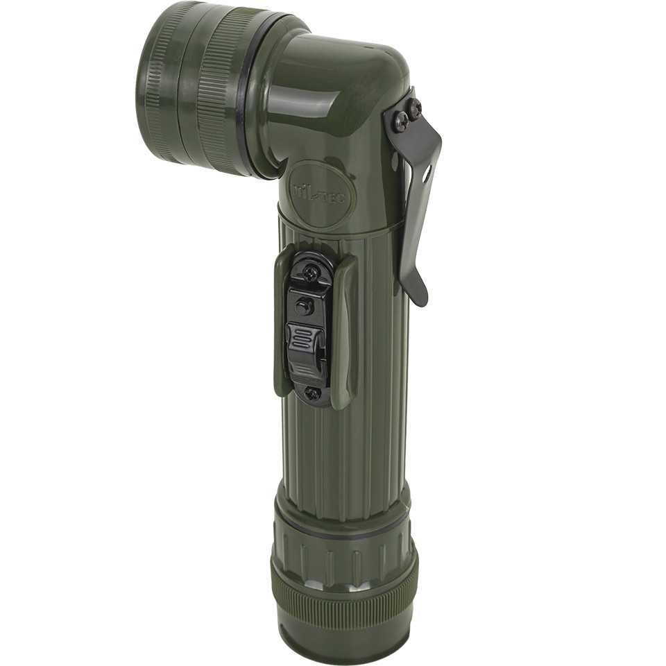 Airsoft Lanterna Tactica Anglehead LED Medie Olive Drab Mil-Tec