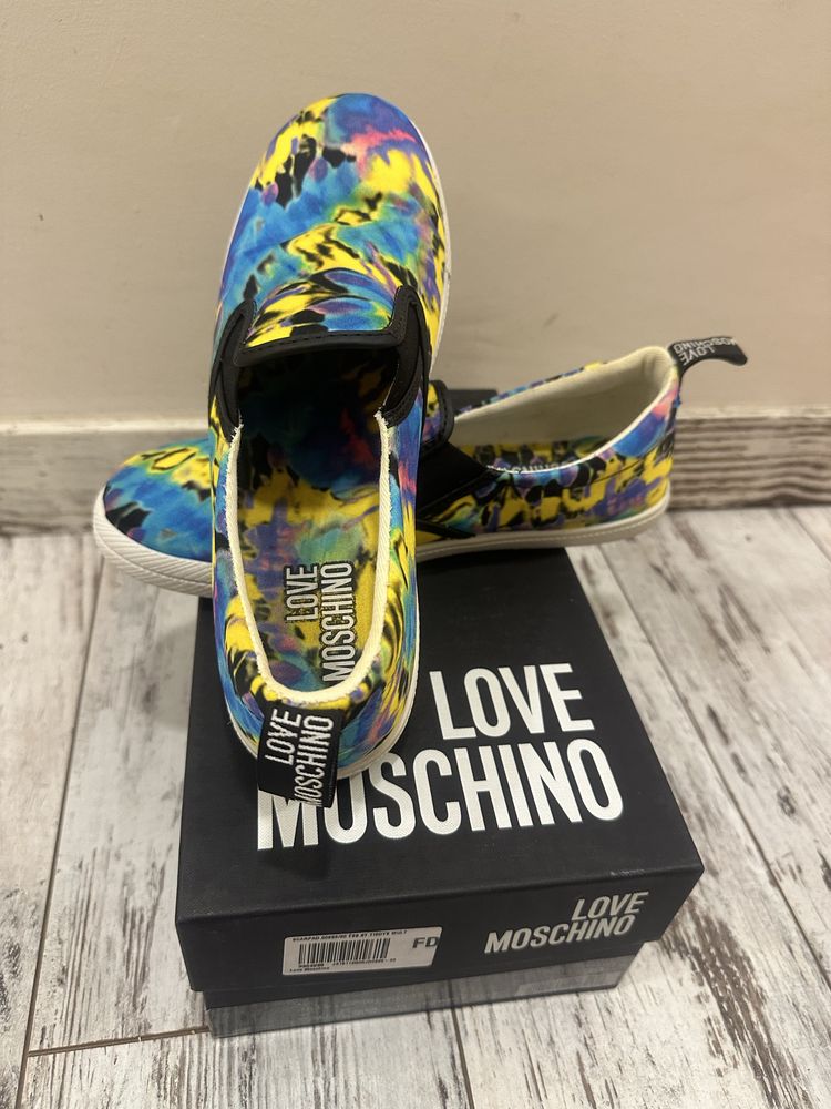 Love Moschino Pumps Rainbow Tie Die женски обувки
