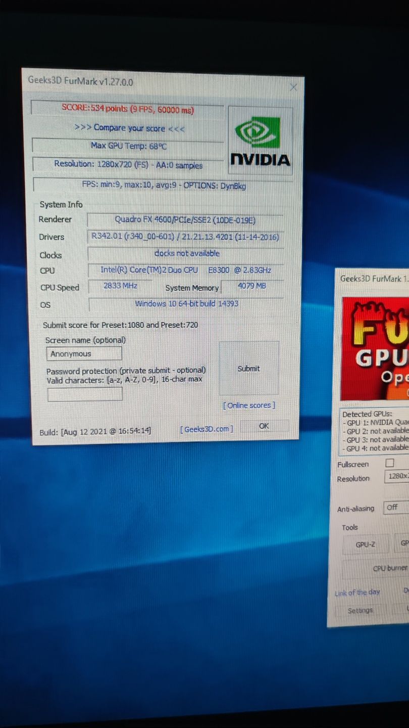 placa video profesionala Nvidia Quadro fx4600