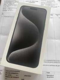 iPhone 15 Pro Max 512GB Black Titanium Sigilat Necodat Factura Nou