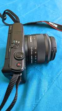Продавам фотоапарат Canon EOS М10 + обектив EF-М 15-45mm 3.5-6.1ЅTM