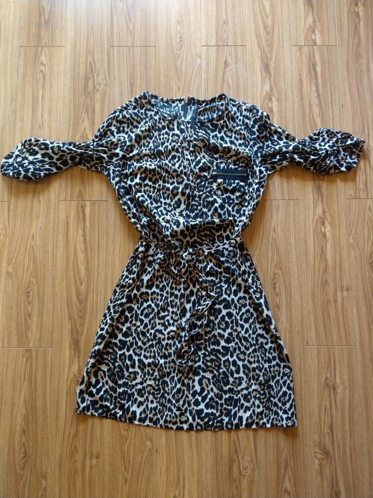 Nr S, rochie animal print, femei