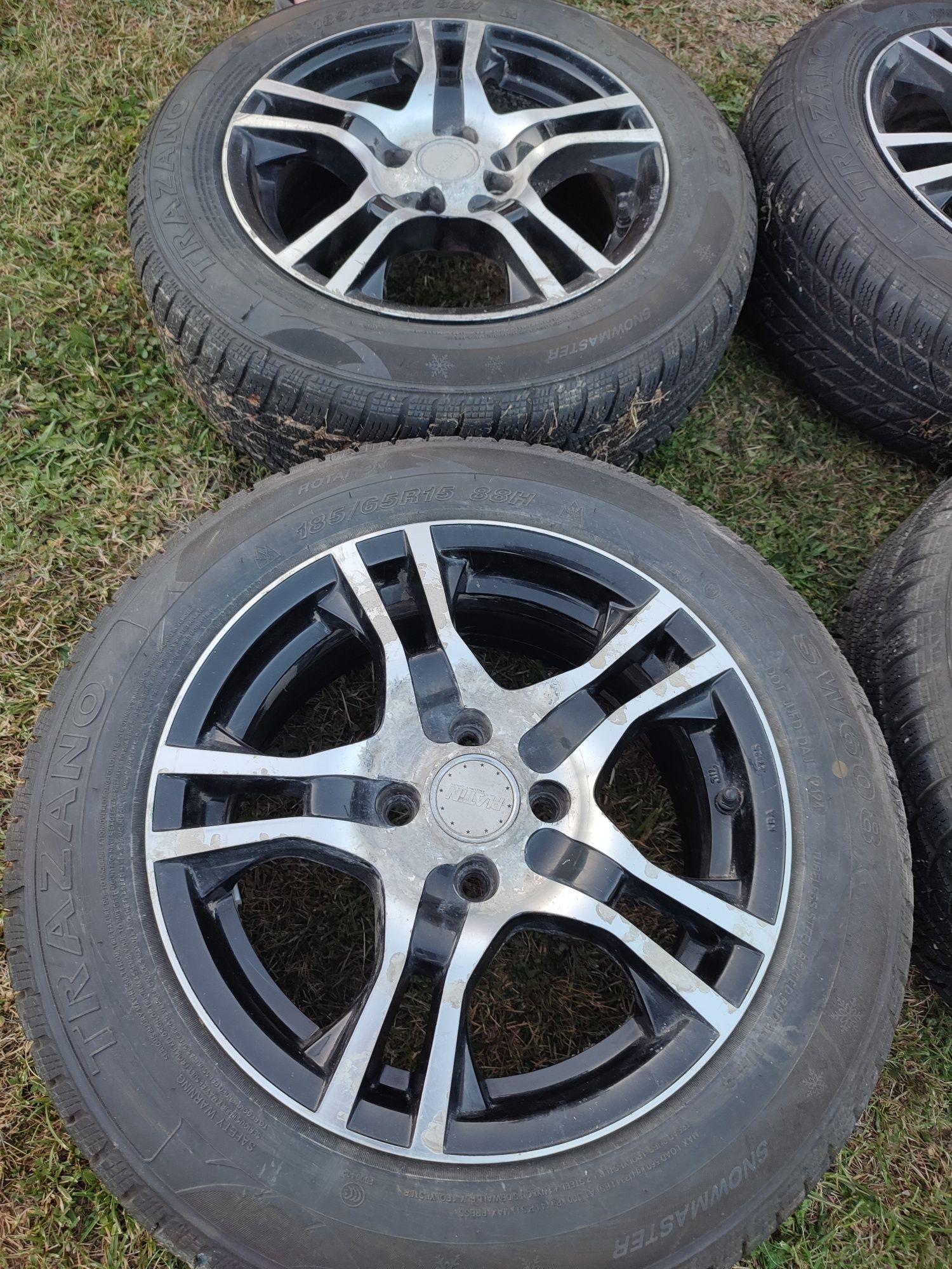 Set 4 roți – jante aliaj 15” + anvelope iarnă DOT 2024