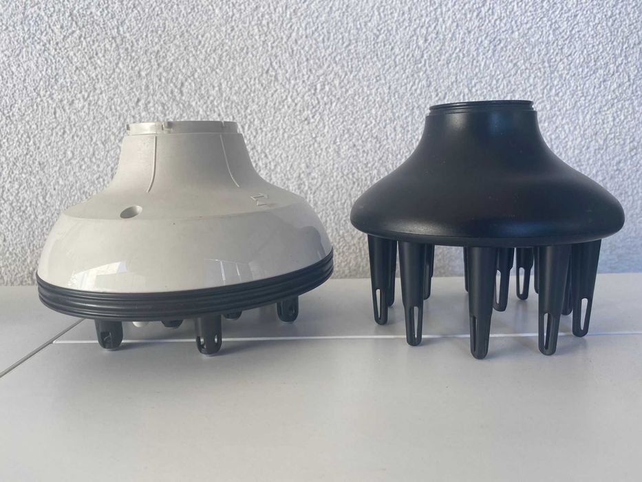 2 Accesorii cap difuzor feon/uscator par, nou, diagonala 5cm si 4,3cm