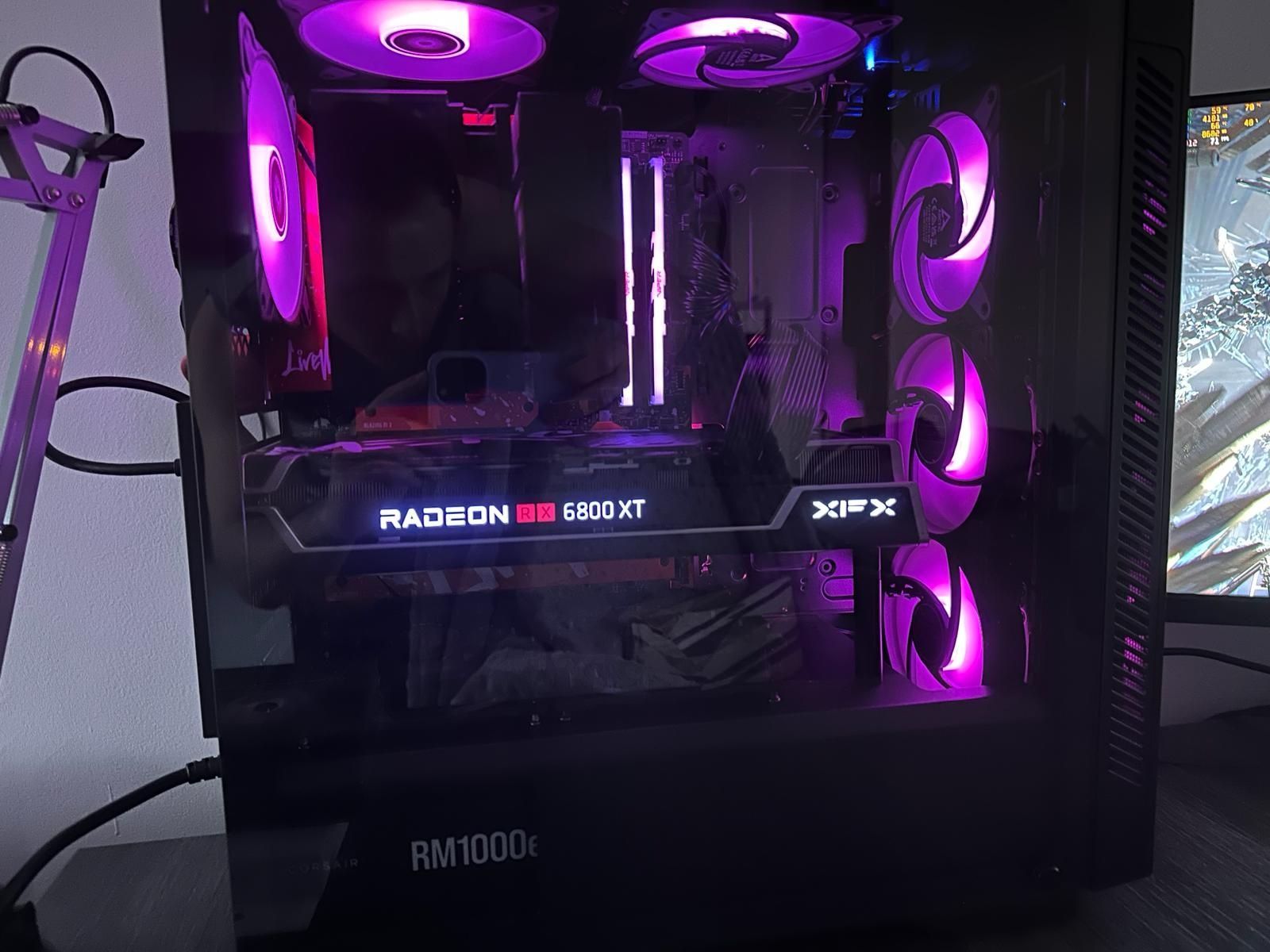 Placa Video XFX Rx 6800 XT 16GB VRAM Merc