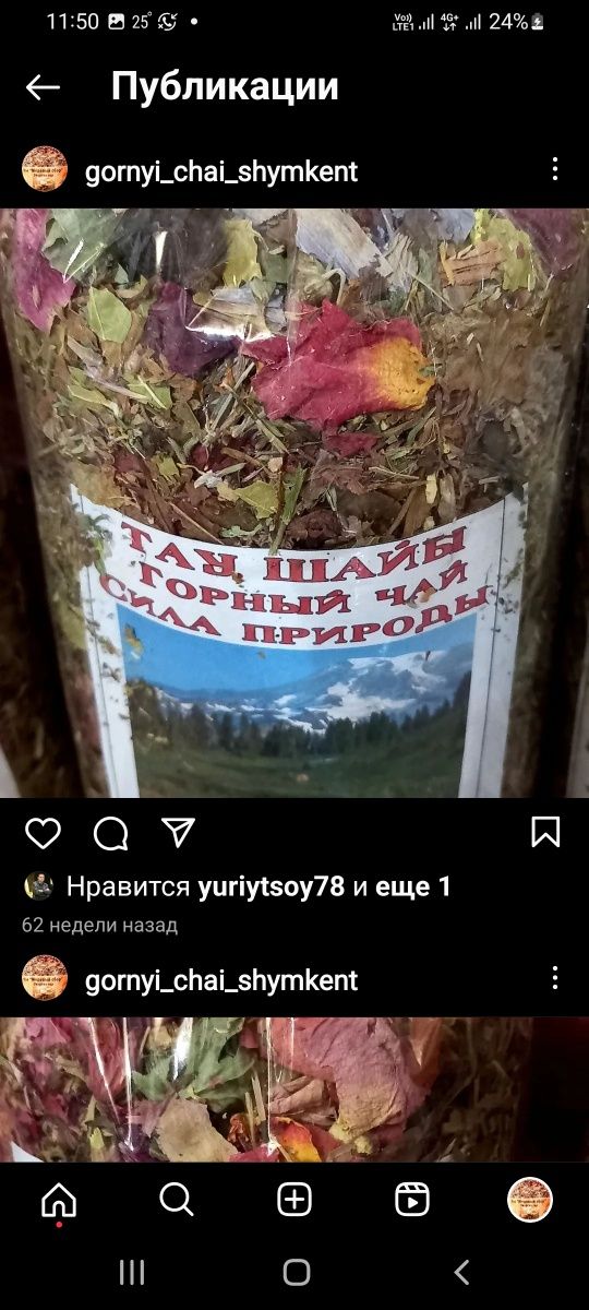 Горный чай тау шай