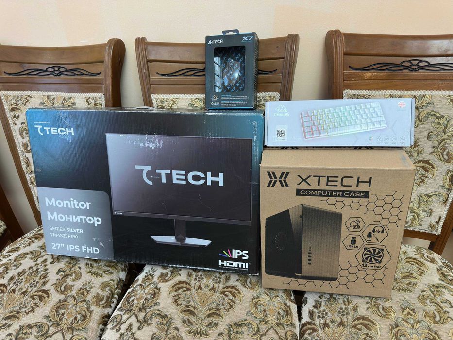 Игровой Компьютер, Монитор Ziffler 24” 120 Гц