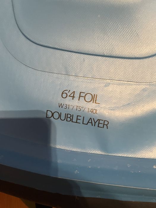 Vand placa gonflabila kite, wing foil