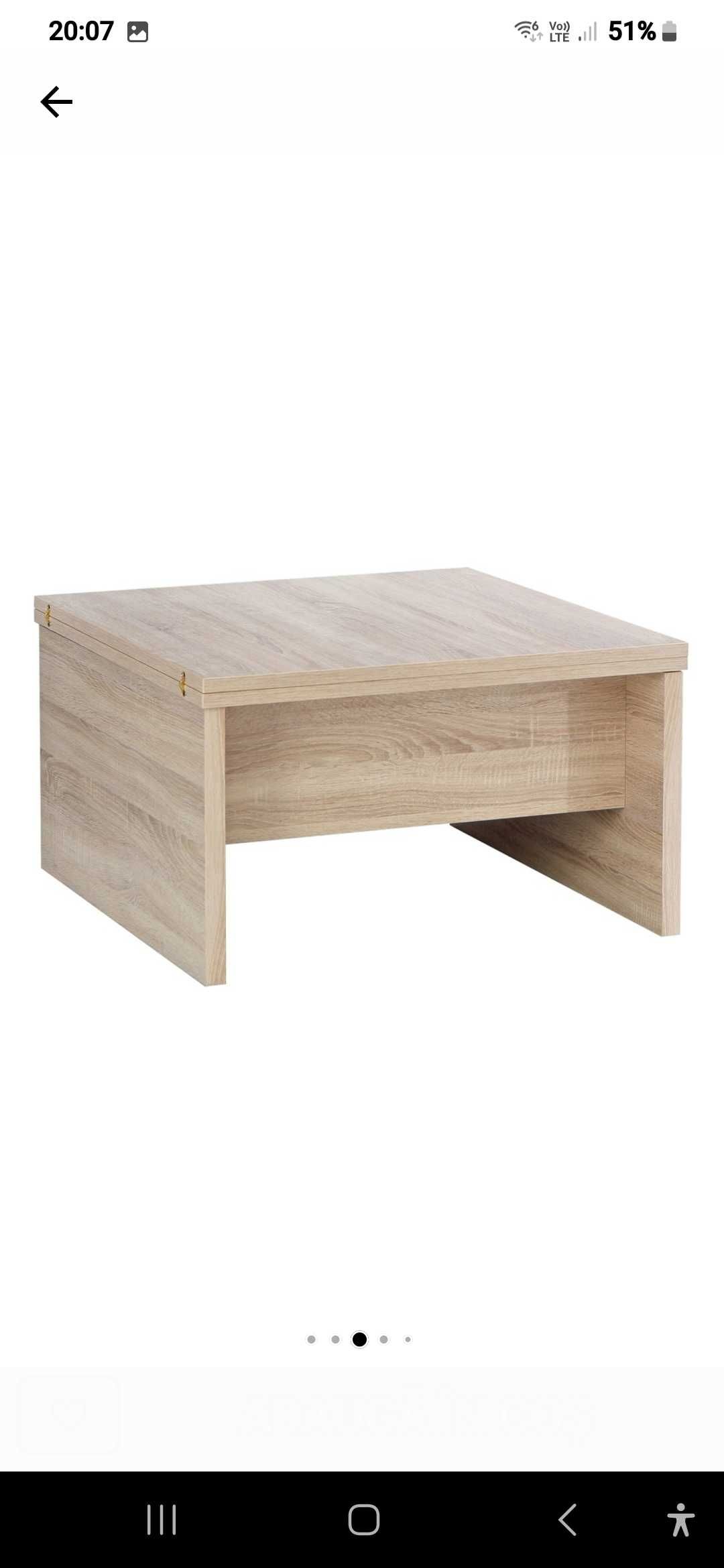 Masuta cafea extensibila