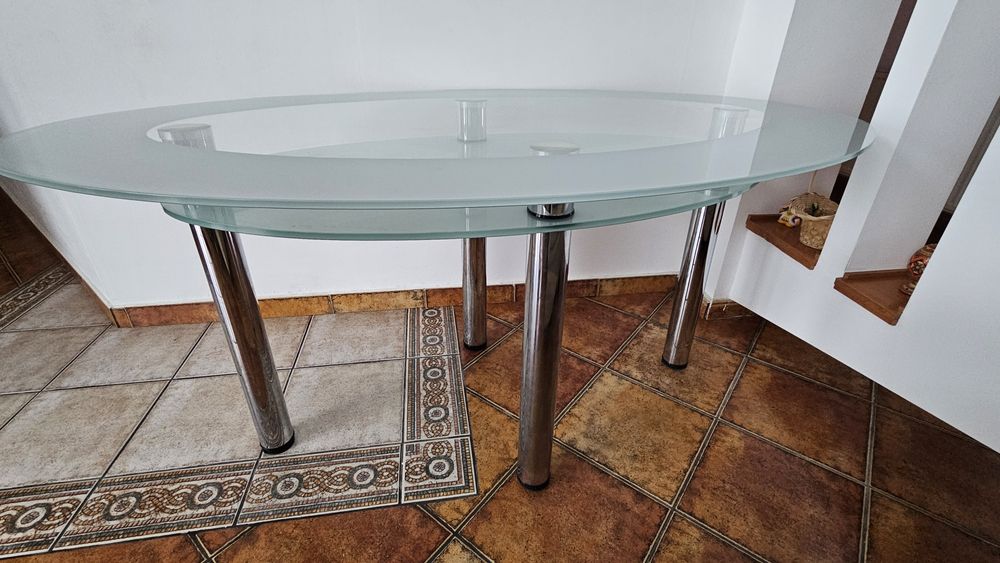 Masa sticla  Bucatarie