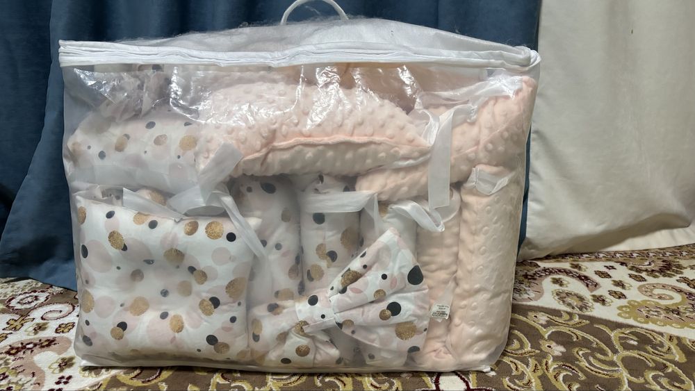 Бортики на кроватку