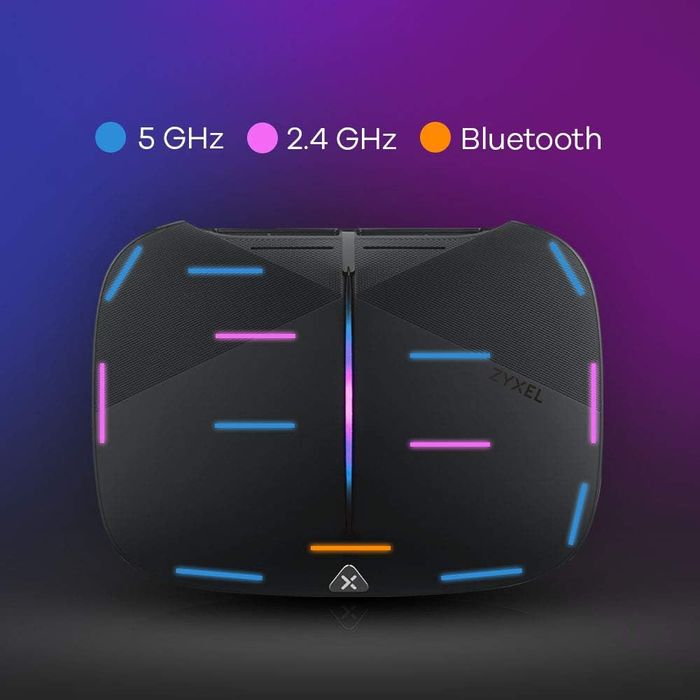 Router wireless ZyXEL Armor G1 2.4 si 5 Ghz, Wi-Fi 5, negru