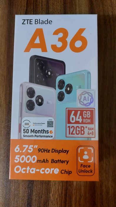 Смартфон ZTE Blade A36
