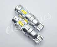 LED крушки за габарит с лупи цокъл тип T10 W5W - 2 броя