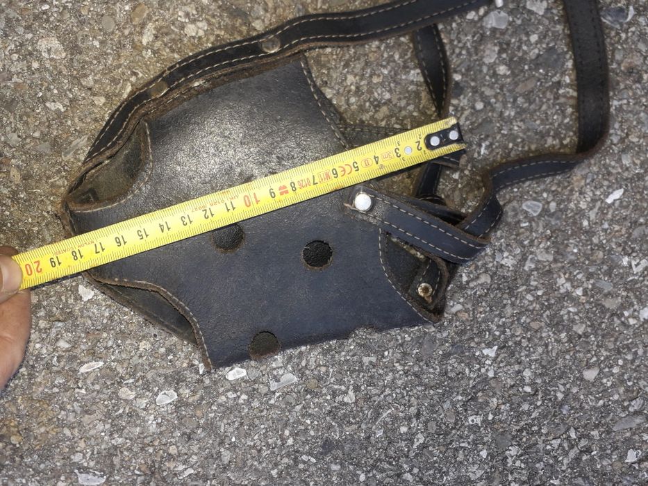 Botnita de piele pt caine