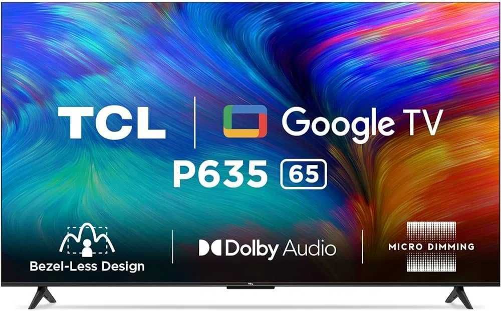 Телевизор TCL 65 P635 4K Google TV +3000 каналов +Бесплатная доставка