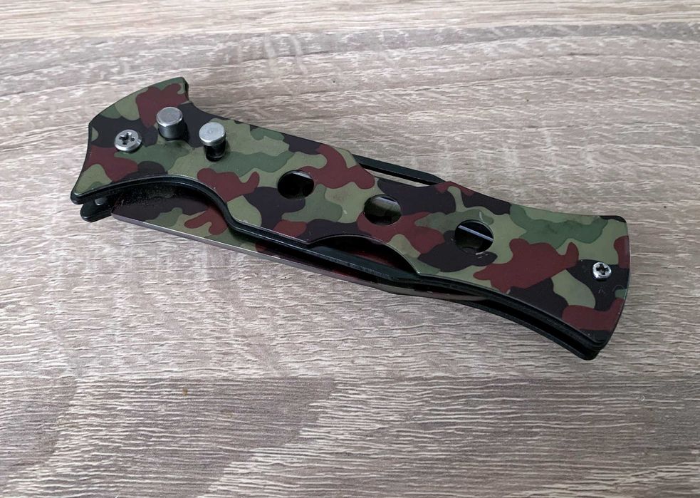 Briceag supravietuire camuflaj Model 3 Gauri prind curea 21 cm Dalimag