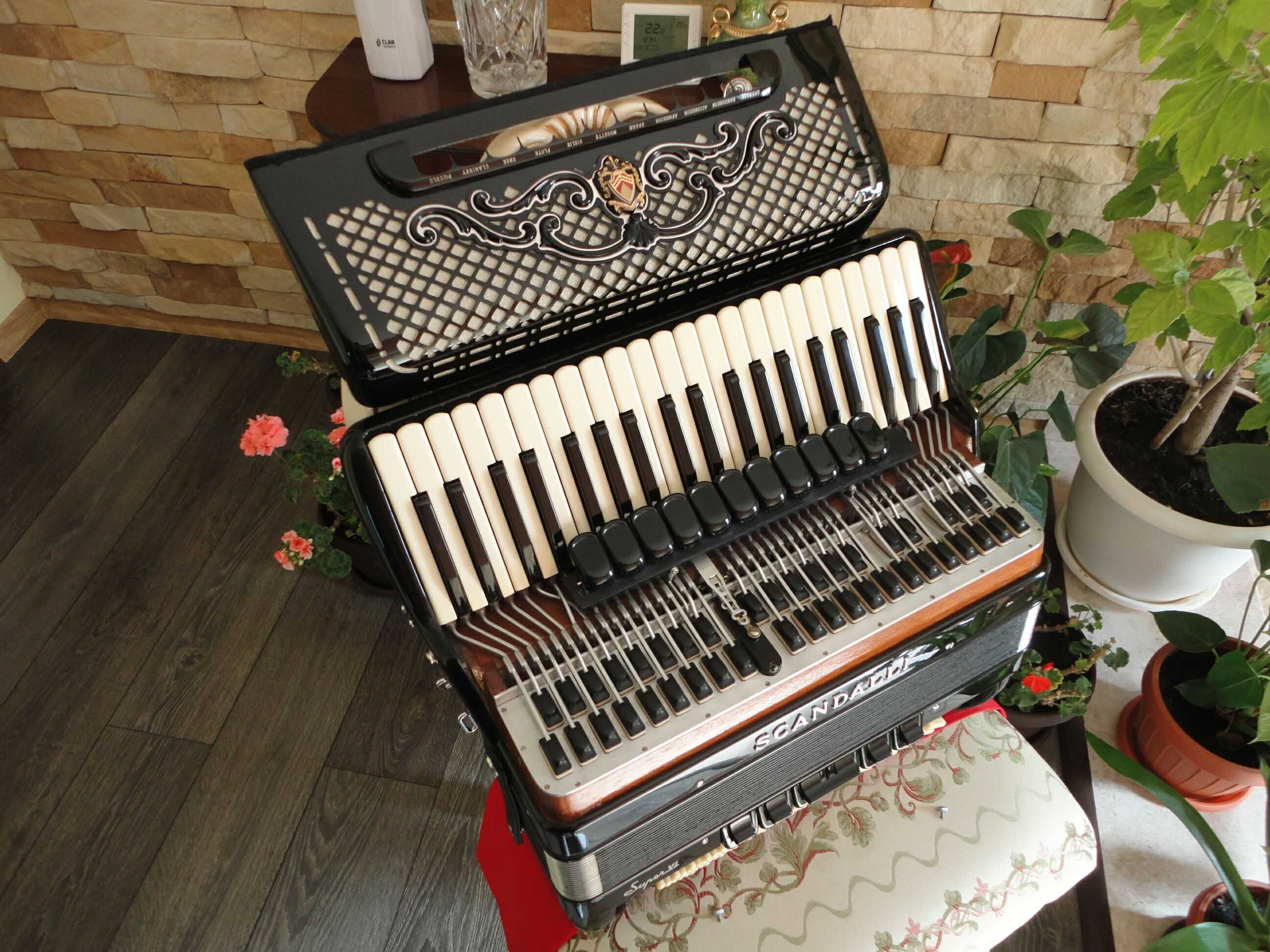 Acordeon Scandalli Super VI Original Legendary Model Anno 1959