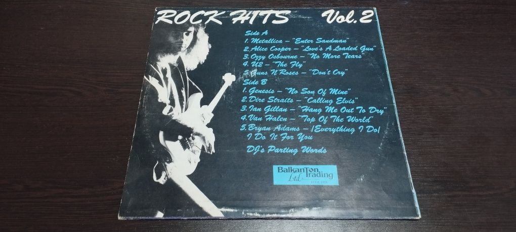 Disc , vinyl , pick-up , turnable , Rock Hits vol. 2