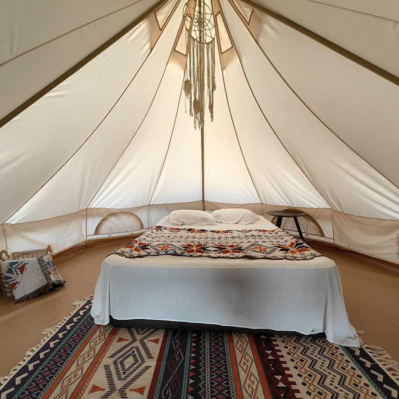 Cort Ekobell Glamping fara stalp central, diametrul 5m,  19 mp
