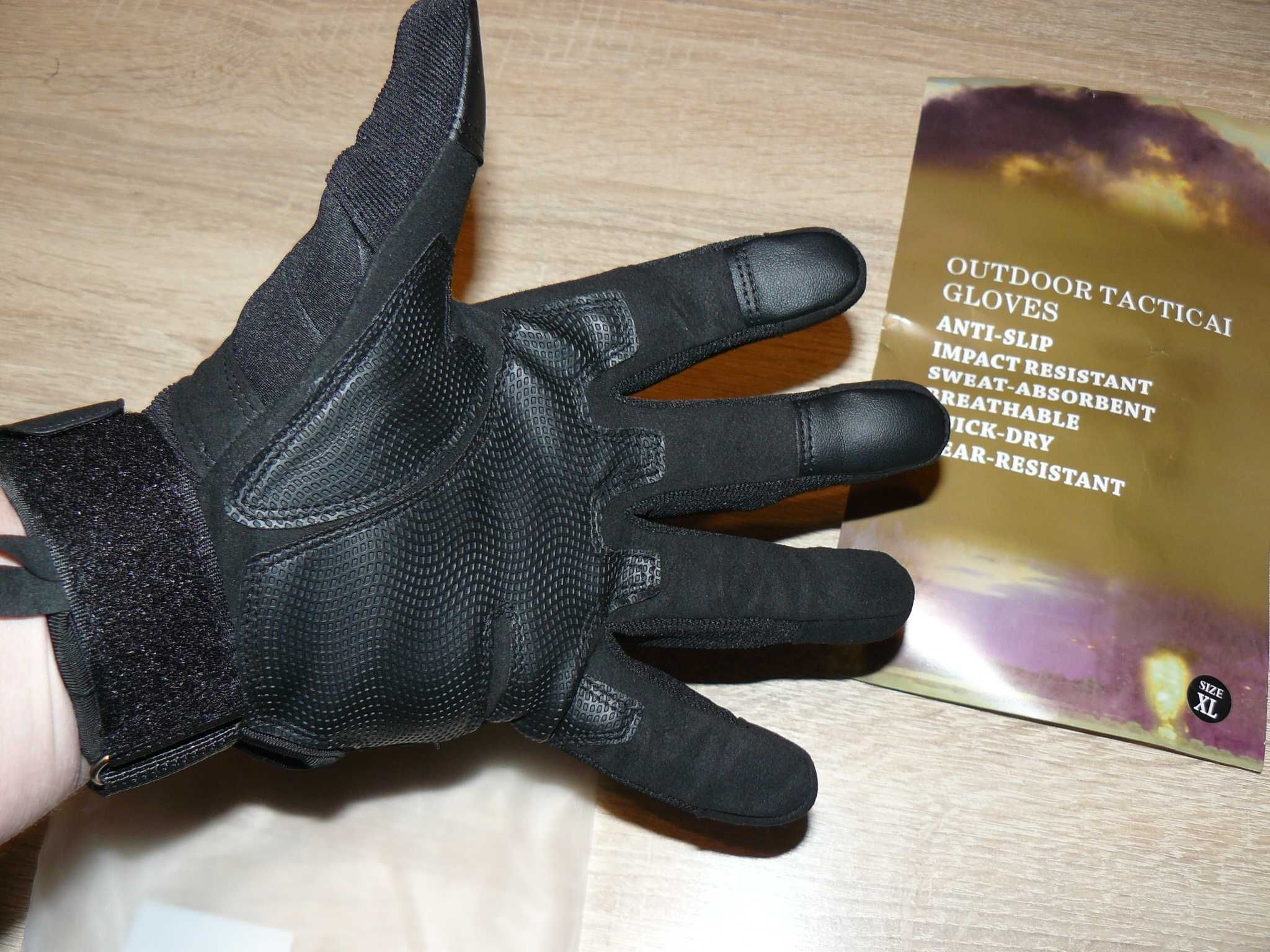 Manusi Tactice Asalt Military Gloves 8FIELDS Black,Noi, Marimi M Si L