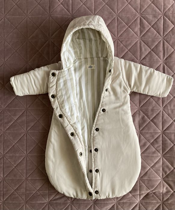 Бебешки космонавти (Angel baby / H&M) и ромпър - размер 56 см
