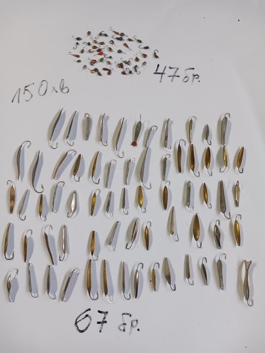 Воблери зимни блесни и мормишки.