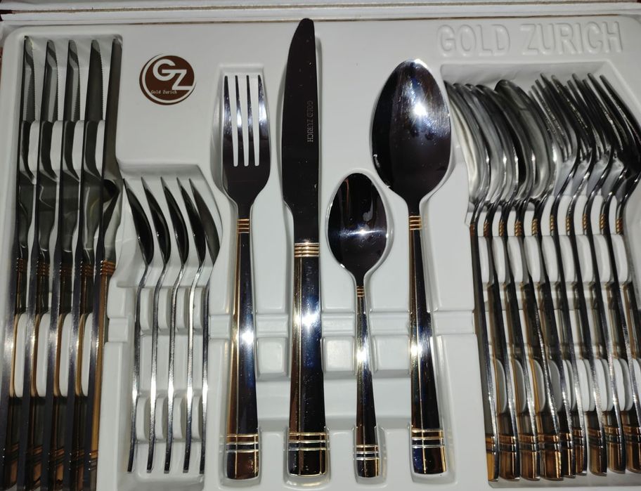 Gold Zurich Новый Швейцарский столовый набор