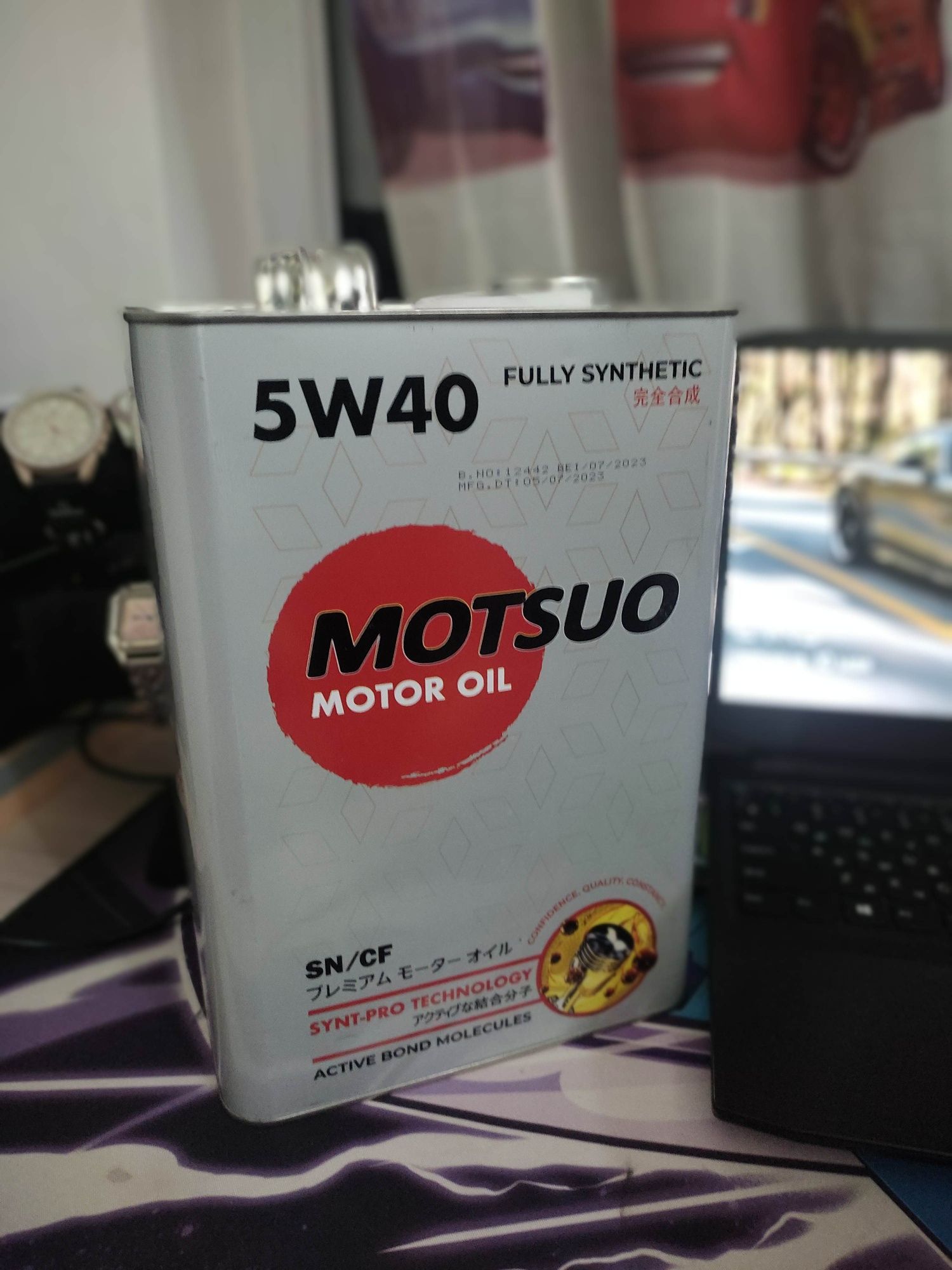 Масло 5W40, 10W40 Motsuo Japan