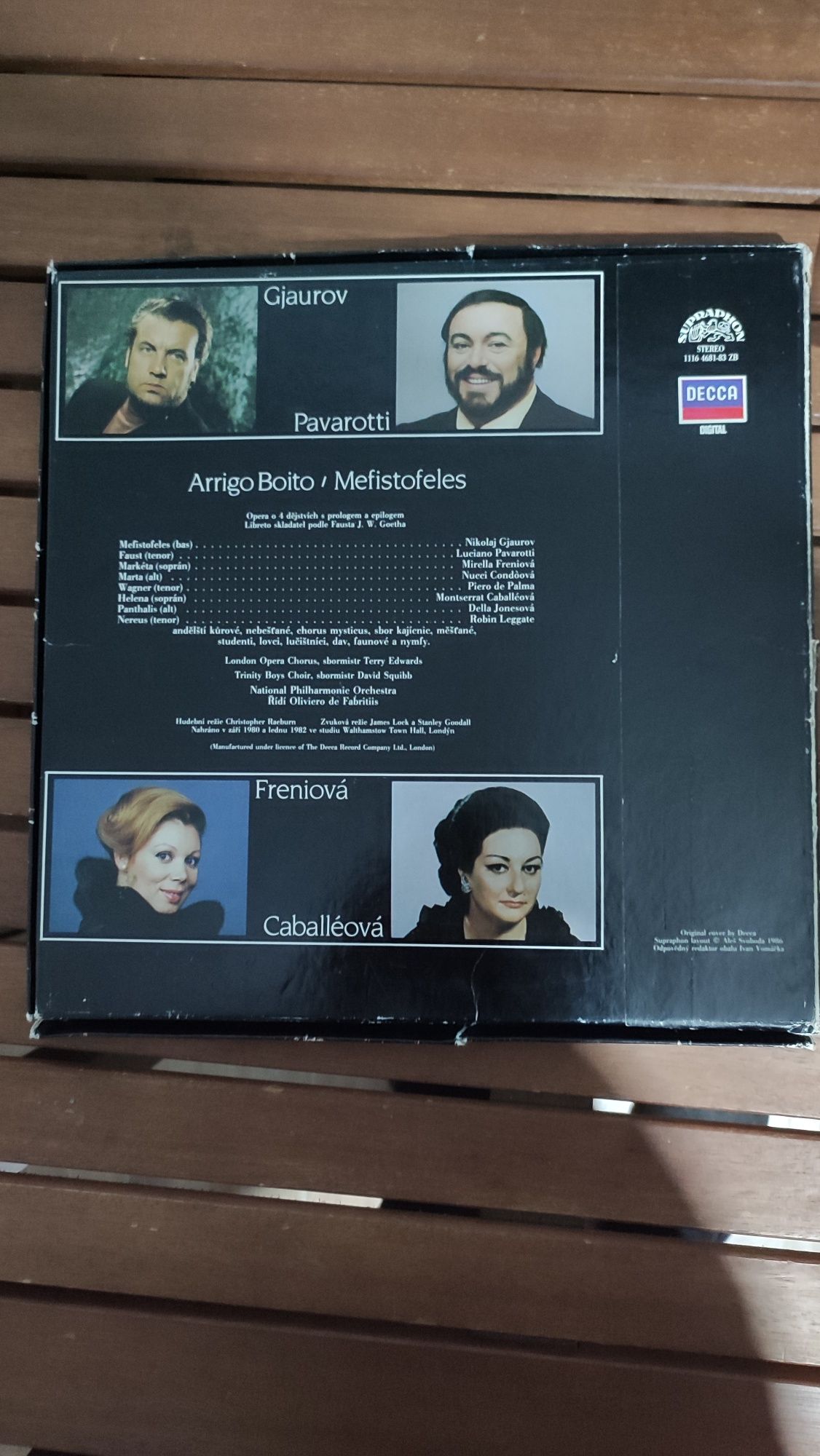 MEFISTOFELES 3 discuri vinil, muzica de opera