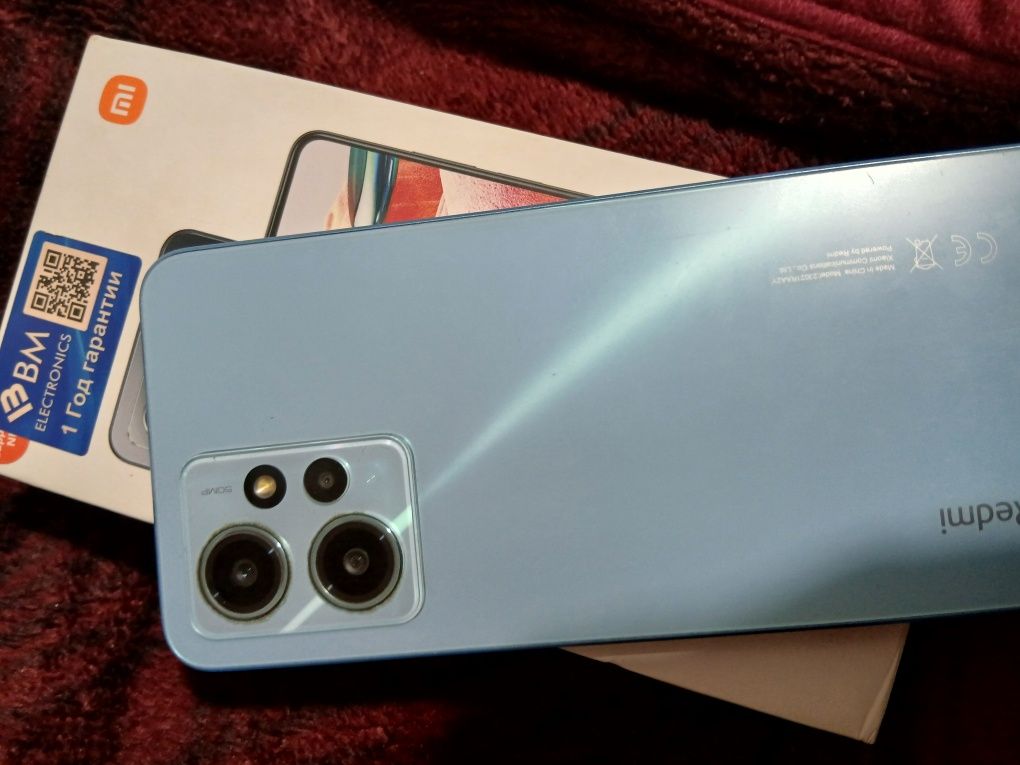 Redmi note 12 holati ideal 128Gb karobka dakument