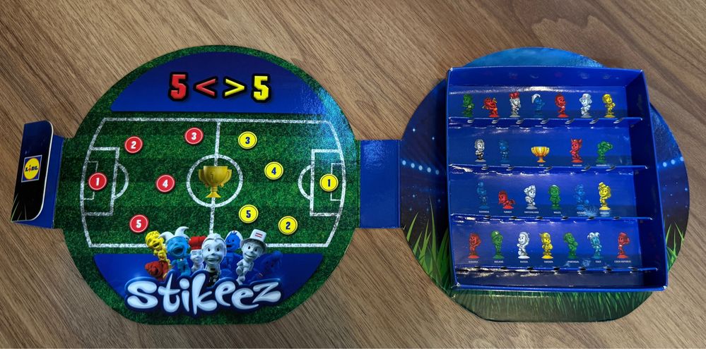 Stikeez Football Euro 2016 Album - Стикита Футбол Албум